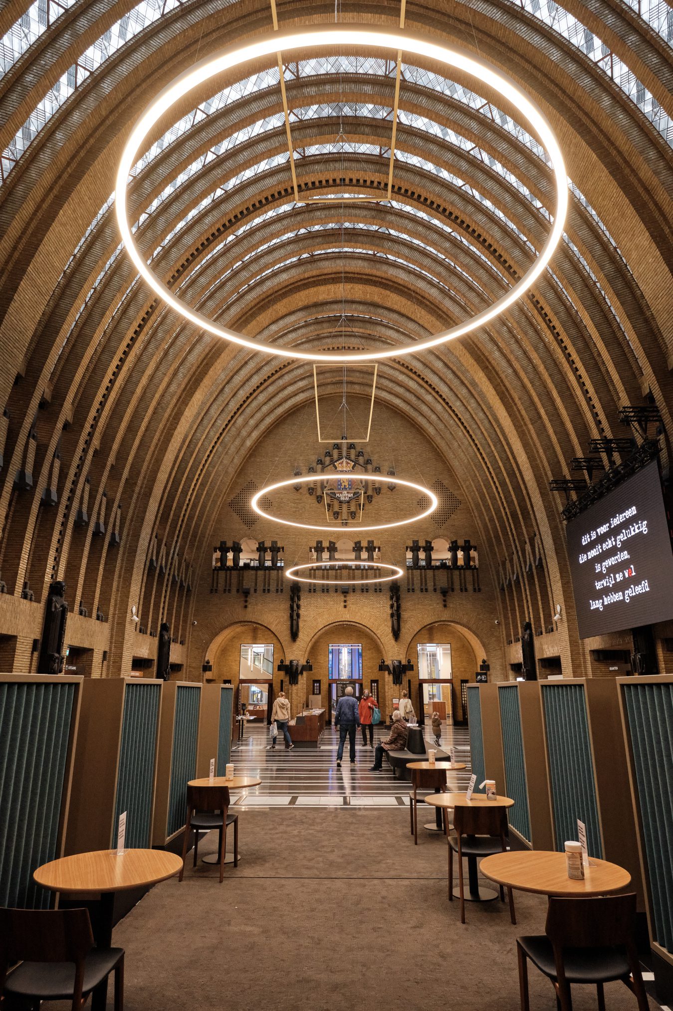 Centrale Bibliotheek Utrecht centrale hal